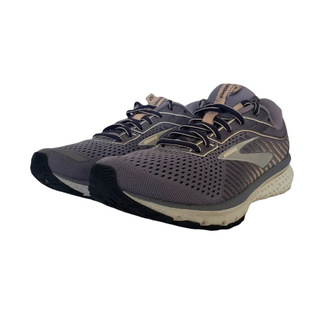 Brooks Ghost 12 1203051B086  Gray Running Shoes Women's Size 8